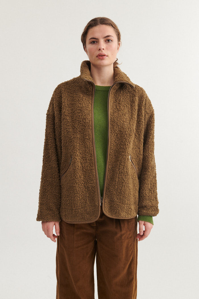 Basic Apparel Ida Cardigan Cardigans 181 Capers Green